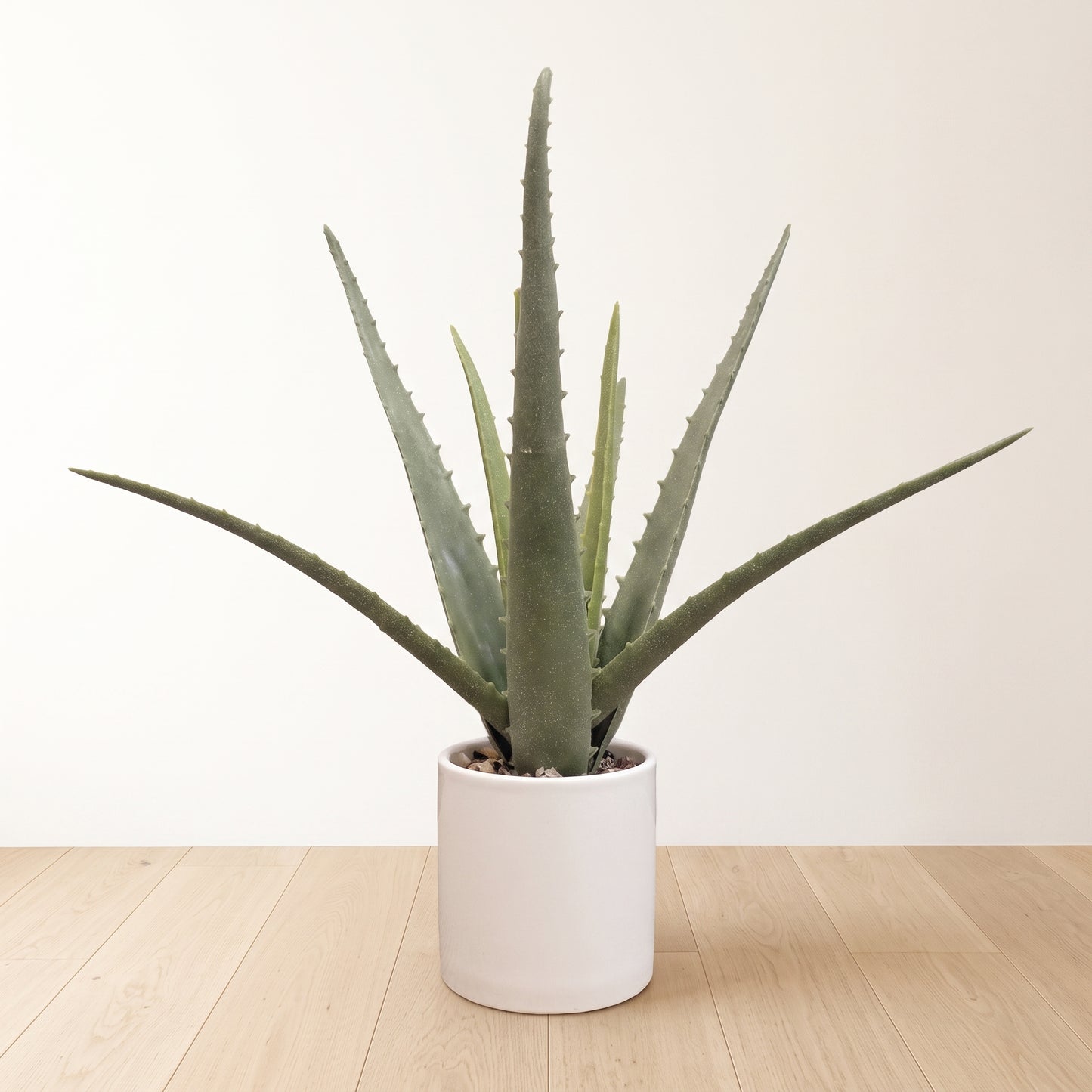 アロエ（32cm・鉢付き・フェイクグリーン）